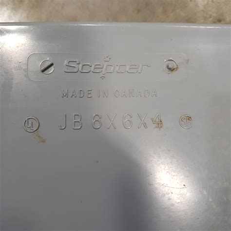 scepter electrical boxes canada